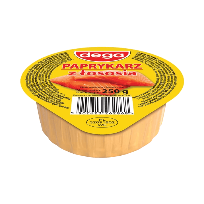 DEGA PAPRYKARZ Z ŁOSOSIA 250G