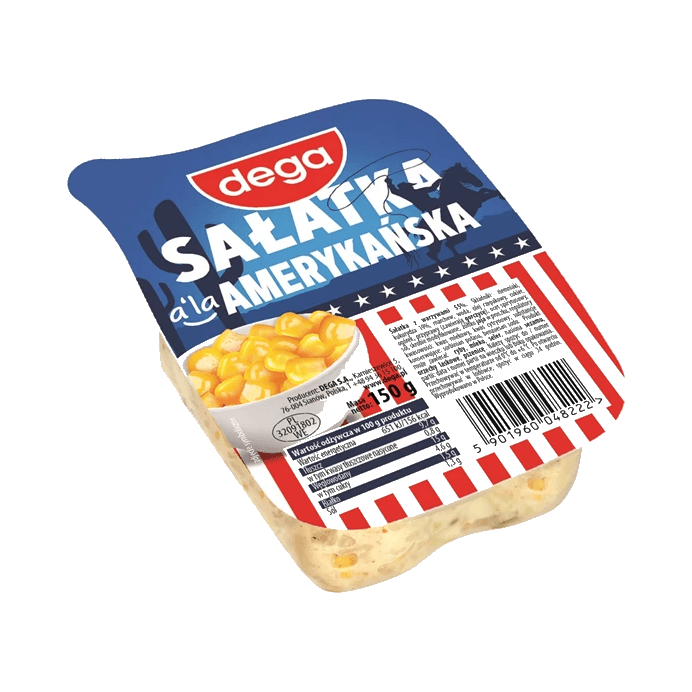 DEGA SAŁATKA A'LA AMERYKAŃSKA 150G