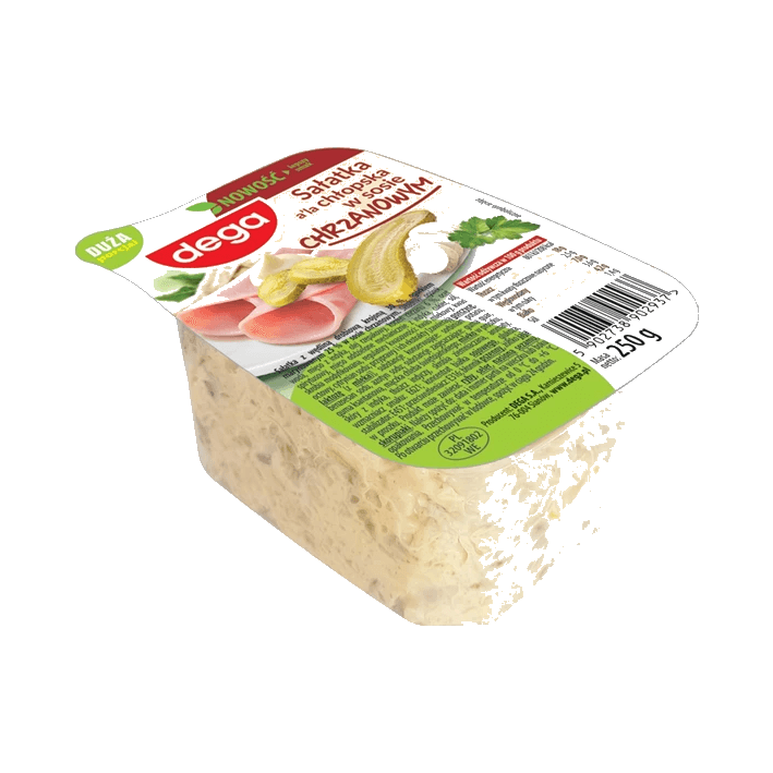 DEGA SAŁATKA CHŁOPSKA SOS CHRZA 250G