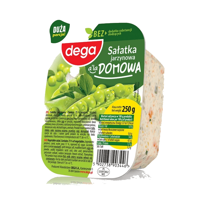 DEGA SAŁATKA JARZYNO.A'LA DOMOW.250G
