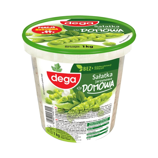 DEGA SAŁATKA JARZYNOWA A'LA DOM. 1KG