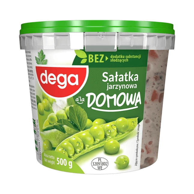 DEGA SAŁATKA JARZYNOWA DOMOWA 500G