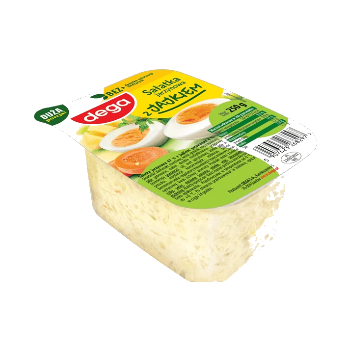 DEGA SAŁATKA JARZYNOWA Z JAJKIEM 250