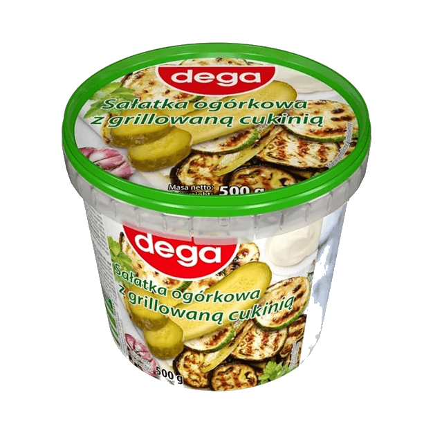 DEGA SAŁATKA OGÓRKOWA Z GRILL.CUKINI
