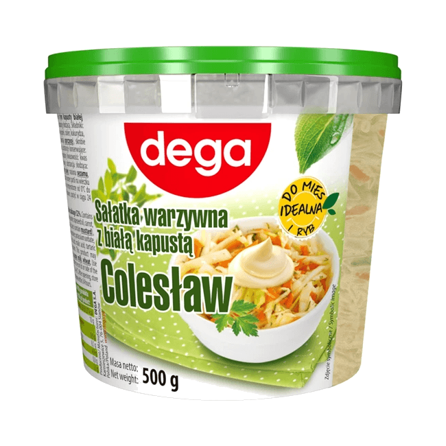 DEGA SAŁATKA WARZYWNA COLESŁAW 500G