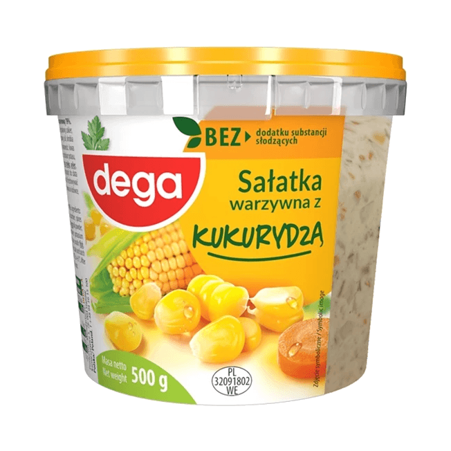 DEGA SAŁATKA WARZYWNA Z KUKURYDZĄ 50