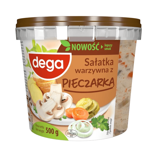 DEGA SAŁATKA WARZYWNA.Z.PIECZAR. 500