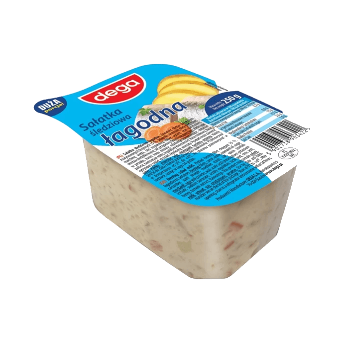 DEGA SAŁATKA ŚLEDZIOWA ŁAGODNA 250G