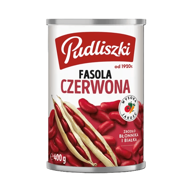 PUDLISZKI FASOLA CZERWONA RED KIDNEY