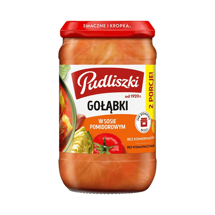 PUDLISZKI GOŁĄBKI W SOS. POMID 590G