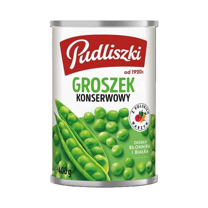 PUDLISZKI GROSZEK KONSERWOWY 400G