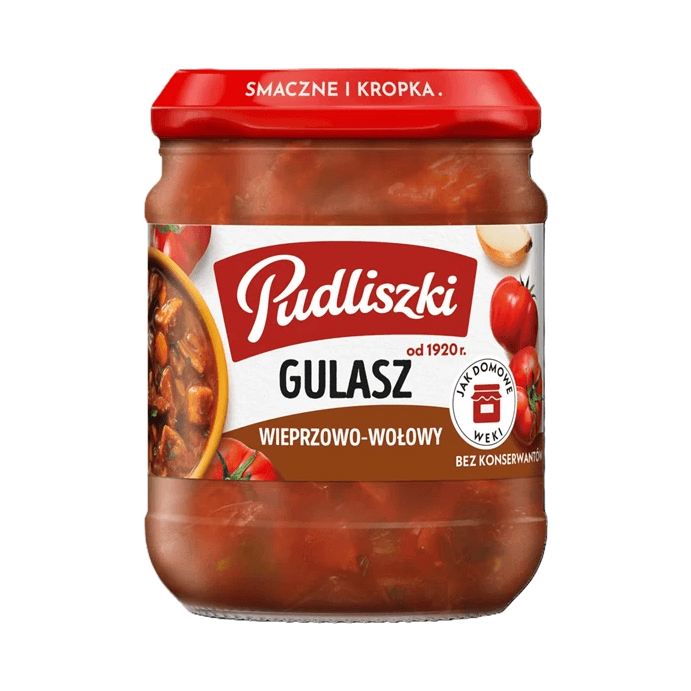PUDLISZKI GULASZ WIEPRZ-WOŁOWY 460G