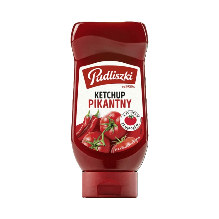 PUDLISZKI KETCHUP PIKANTNY 480G