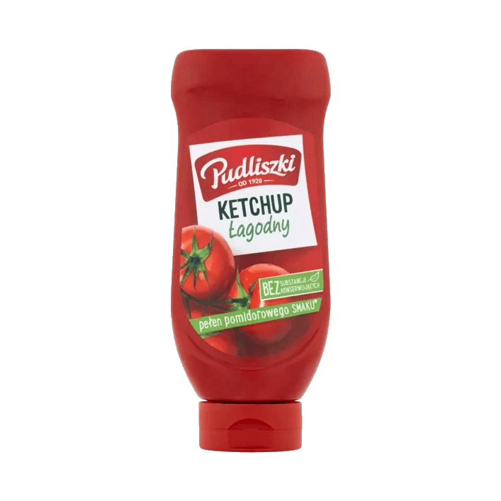 PUDLISZKI KETCHUP ŁAGODNY 700G