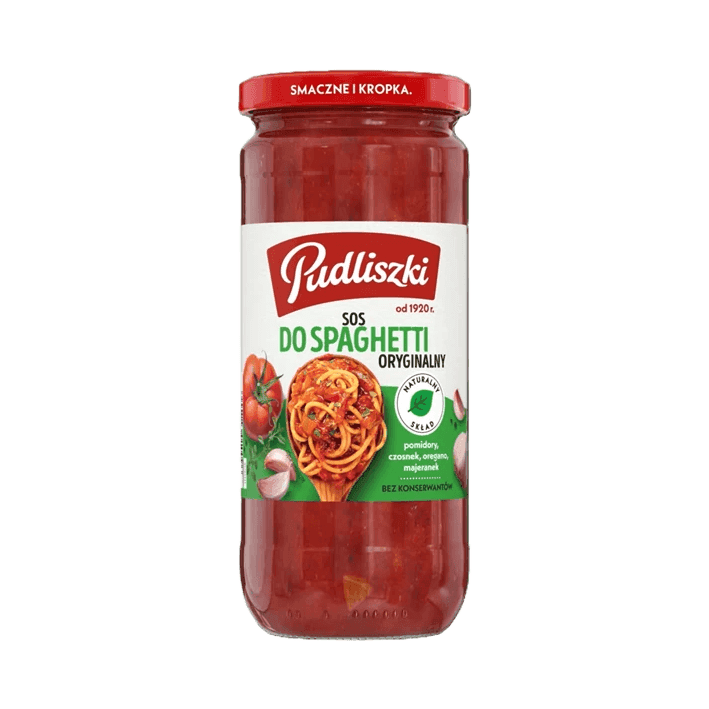 PUDLISZKI SOS D/SPAGHETTI ORYG. 480G