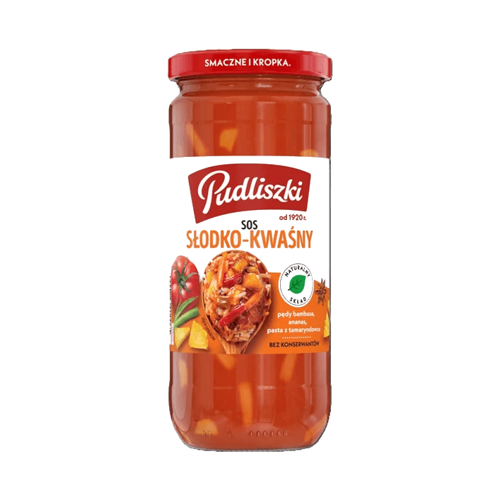 PUDLISZKI SOS SŁODKO KWAŚ ŁAG.480