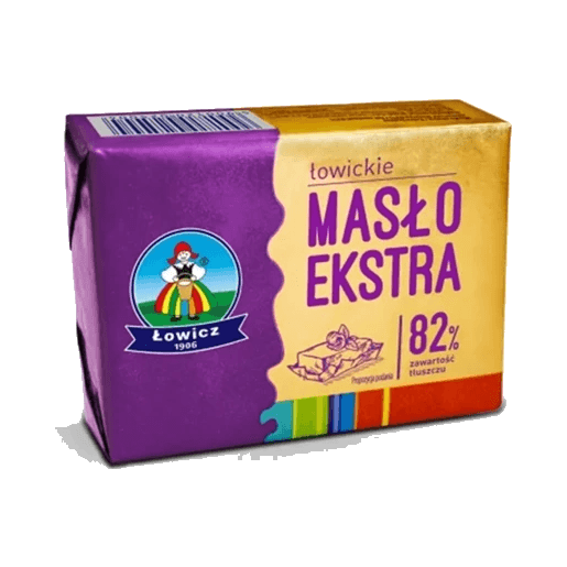 ŁOWICZ MASŁO EXTRA BEZ LAKTOZY 200G
