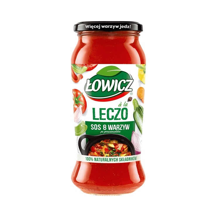 ŁOWICZ SOS 8 WARZYW PO PROWANS.500ML