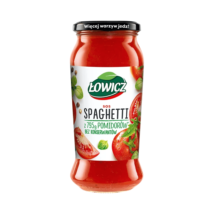 ŁOWICZ SOS DO SPAGHETTI 500G
