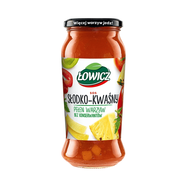 ŁOWICZ SOS SŁODKO KWAŚNY 500G/6SZT