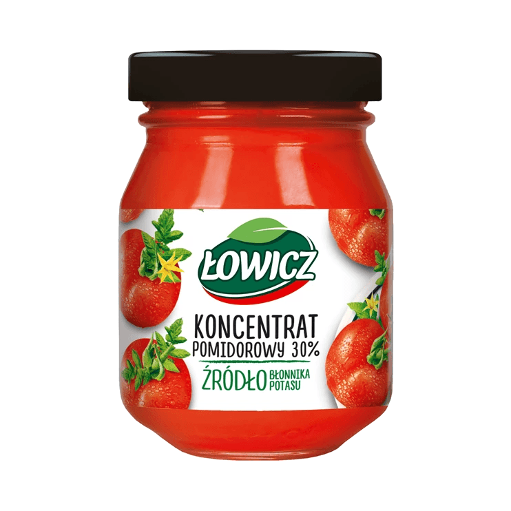 ŁOWICZ KONCENTRAT POMIDOR.SŁOIK 80G