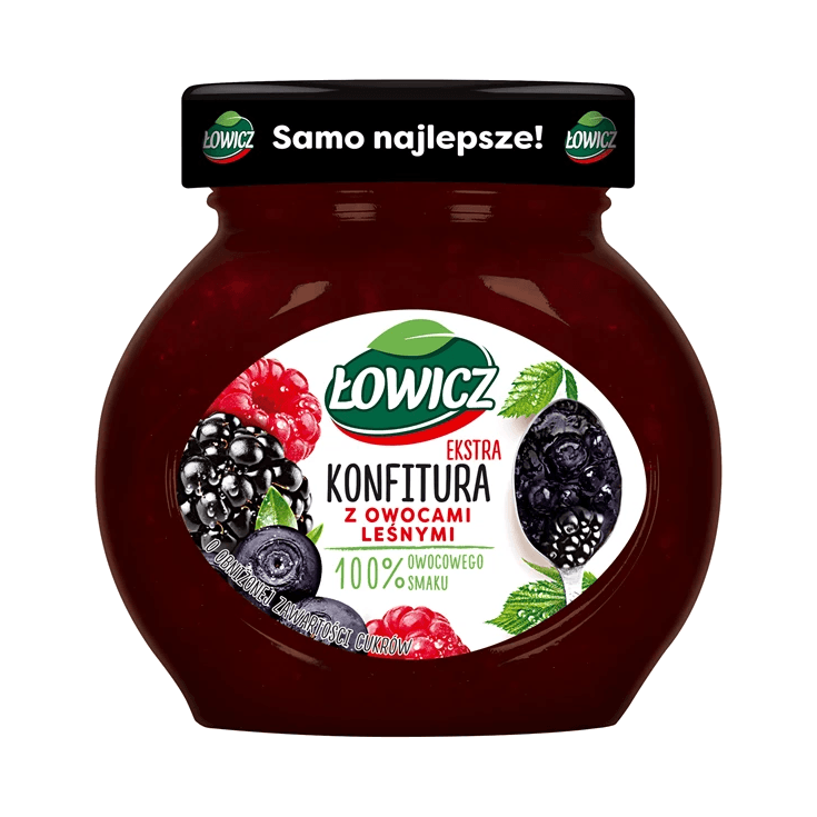 ŁOWICZ KONFITURA LEŚNA 240G