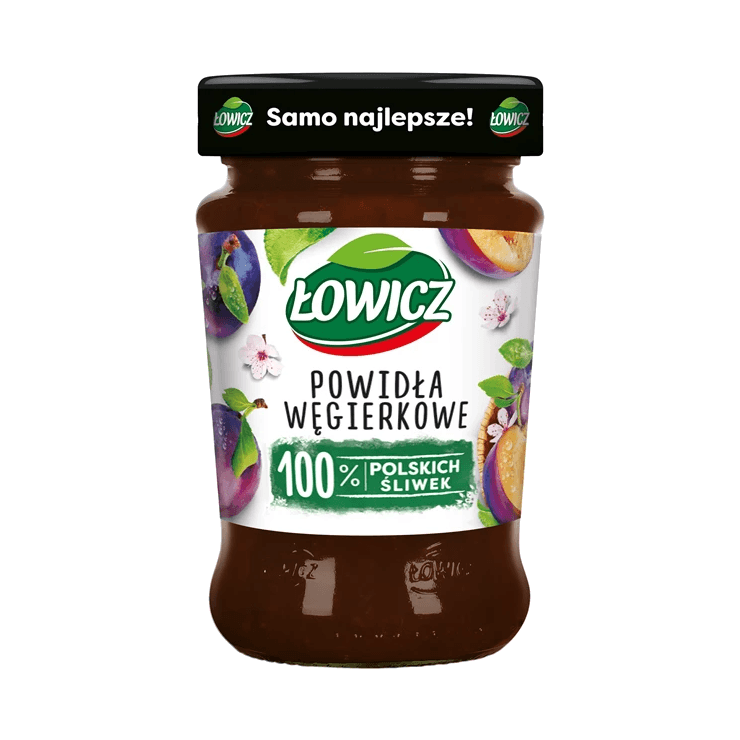 ŁOWICZ POWIDŁA ŚLIWKOWE WĘGIERK.290G