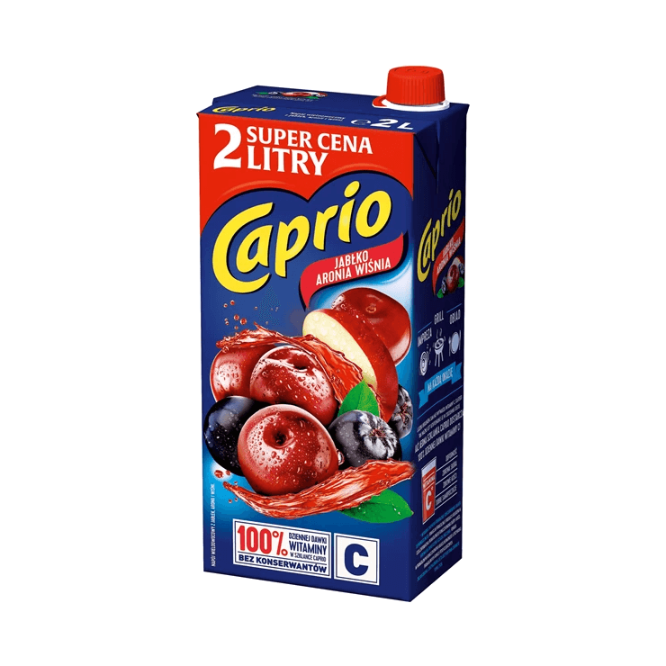 CAPRIO.JABŁKO WIŚ. ARONIA KART.2L EX