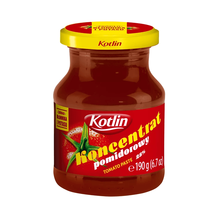 KOTLIN KONCENTRAT POMIDOR.SŁOIK 190G