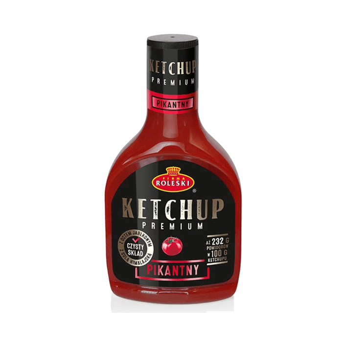ROLESKI KETCHUP.PREMIUM PIKANTNY 465