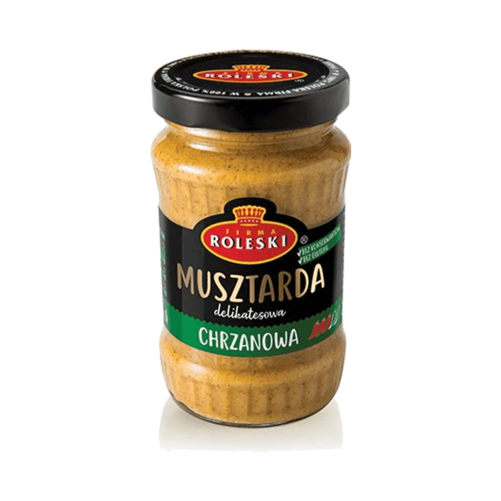 ROLESKI MUSZTARDA CHRZANOWA 175G