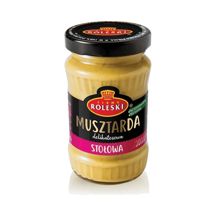ROLESKI MUSZTARDA STOŁOWA 175G