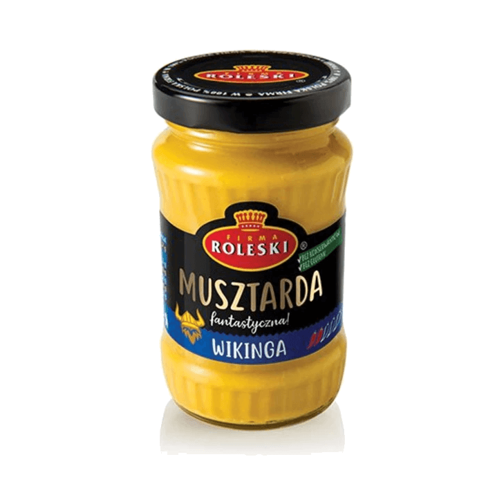 ROLESKI MUSZTARDA WIKINGA 175G