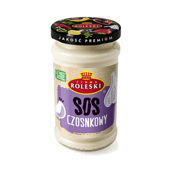 ROLESKI SOS CZOSNKOWY 240ML