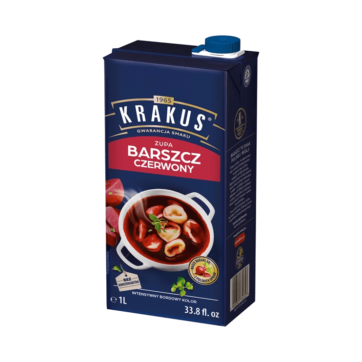 KRAKUS.BARSZCZ CZERWONY 1L