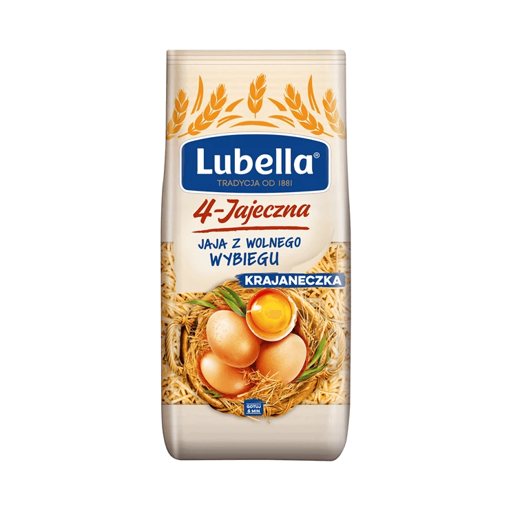 LUBELLA MAKARON KRAJANECZ.4 JAJ 200G
