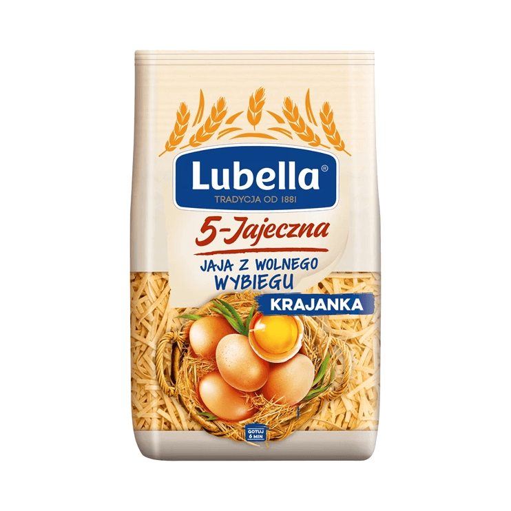 LUBELLA MAKARON KRAJANKA 5 JAJ 400G