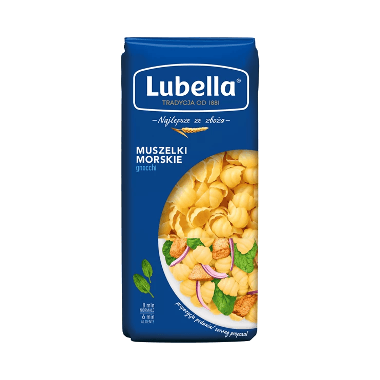 LUBELLA MAKARON MUSZELKA MORSKA 400G