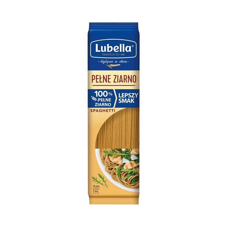 LUBELLA MAKARON PEŁNE ZIARNO SPAGHET