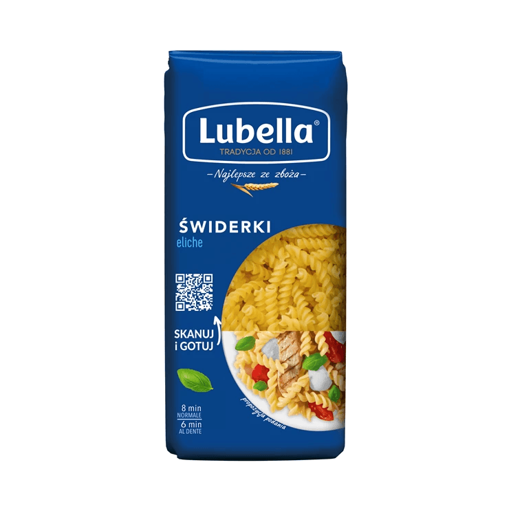 LUBELLA MAKARON ŚWIDERKI 400G