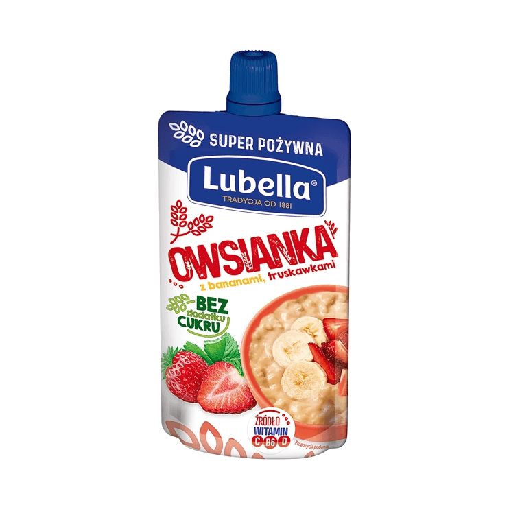 LUBELLA OWSIANKA BANAN-TRUSKAW.100G