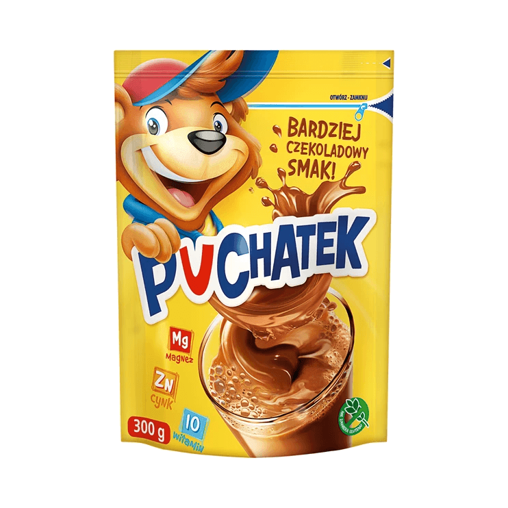 PUCHATEK KAKAO WIT + WAPŃ TORBA 300G