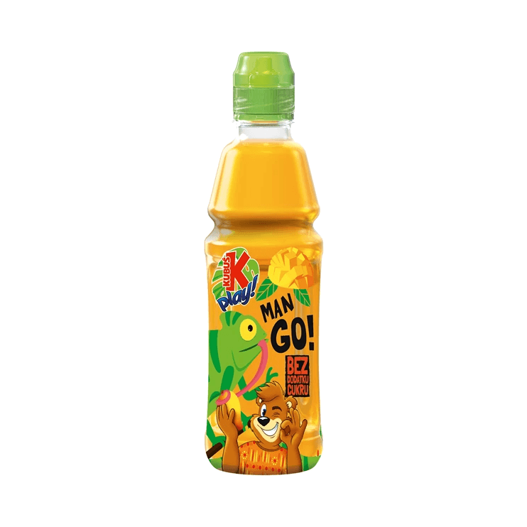 KUBUŚ PLAY MANGO POMARAŃCZA 400ML