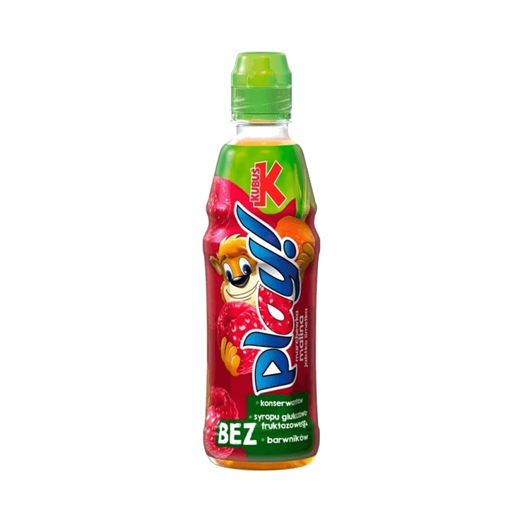 KUBUŚ PLAY MAR.MALINA LIMETKA 400ML