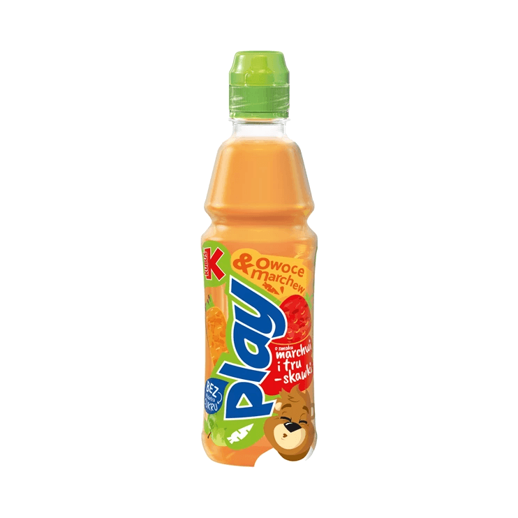 KUBUŚ PLAY MAR.TRUSKAWKA LIMETKA 400