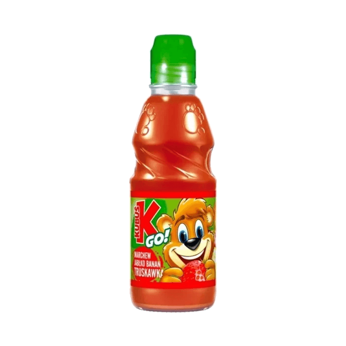 KUBUŚ GO BANAN TRUSKAWKA 300ML