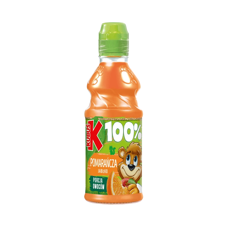 KUBUŚ SOK 100% POMARAŃCZA-JABŁKO 300