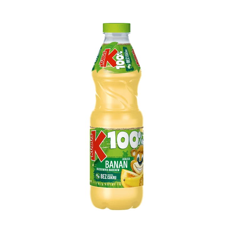 KUBUŚ.SOK BIAŁY JAB-BAN-BRZOS.850ML