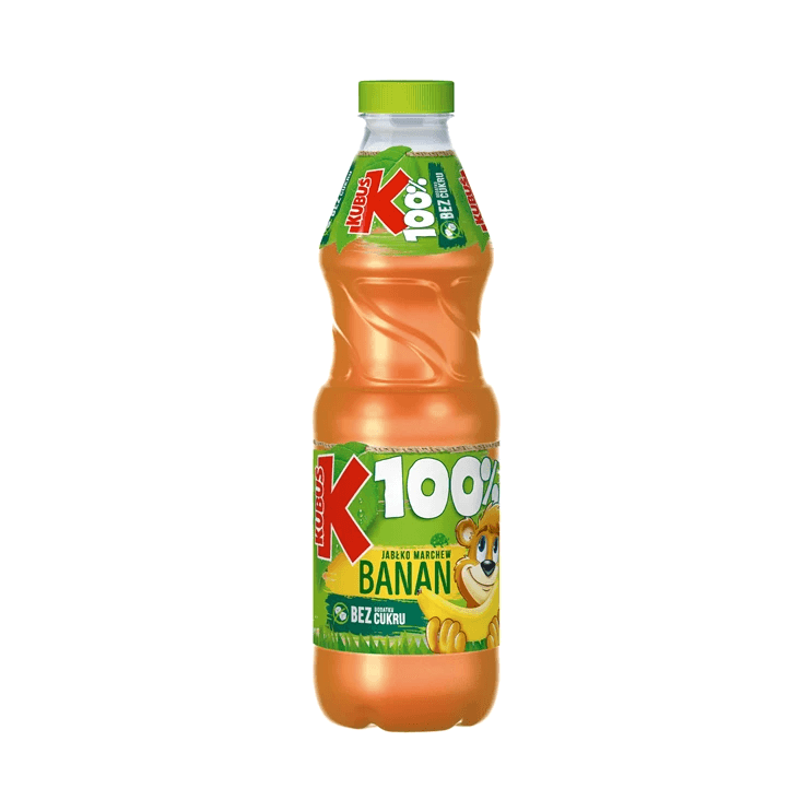 KUBUŚ.SOK JABŁKO MARCHEW BANAN 850ML