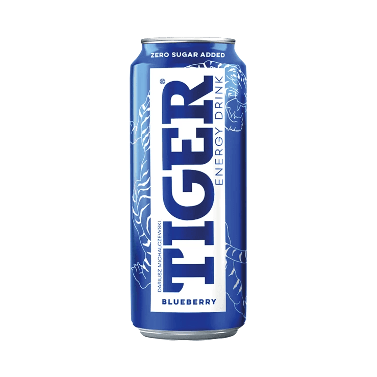 TIGER NAKED N.ENE BLUEBERRY 500ML